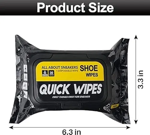 Instant Shoe Cleaner 80 Pcs Wipes, Pack of 1