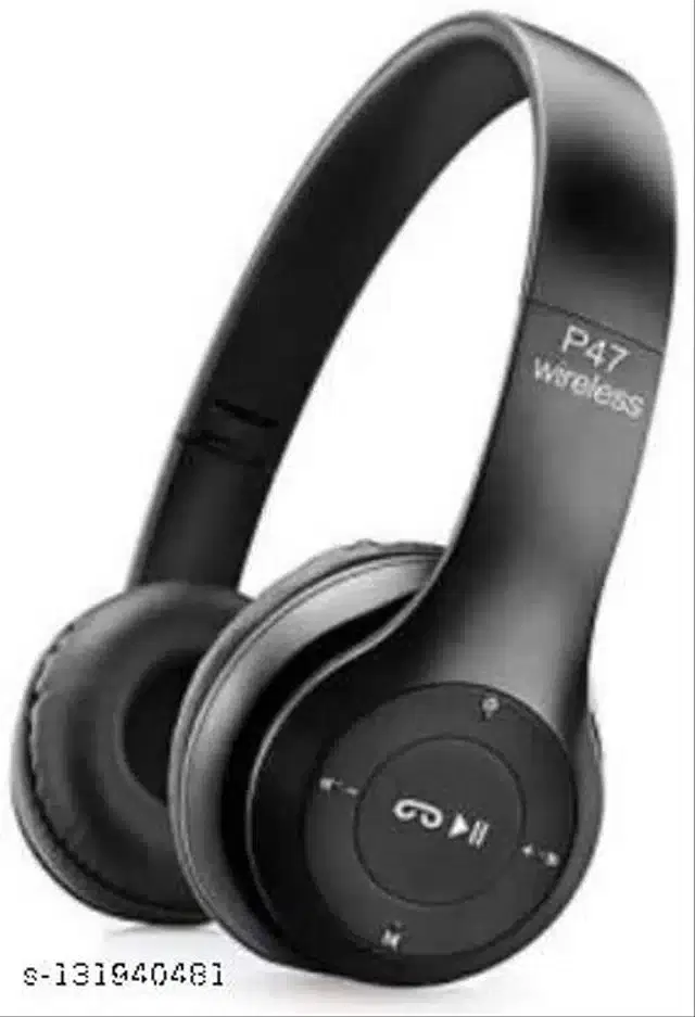 Wireless Bluetooth Headphones, Black