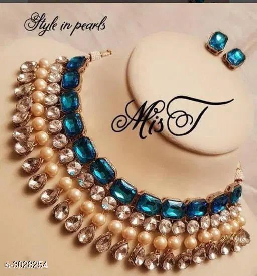 Anshu Elegent Alloy Women's Jewellery Set