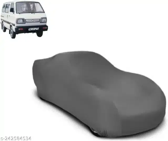Taffeta Waterproof Car Cover for Maruti Suzuki Omni, Multicolor