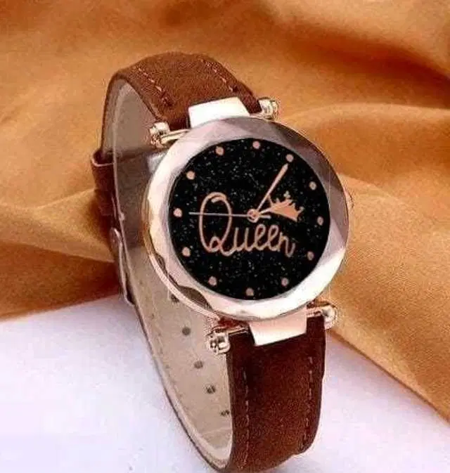 Analog Watch For Womens (Brown) (WS-119)