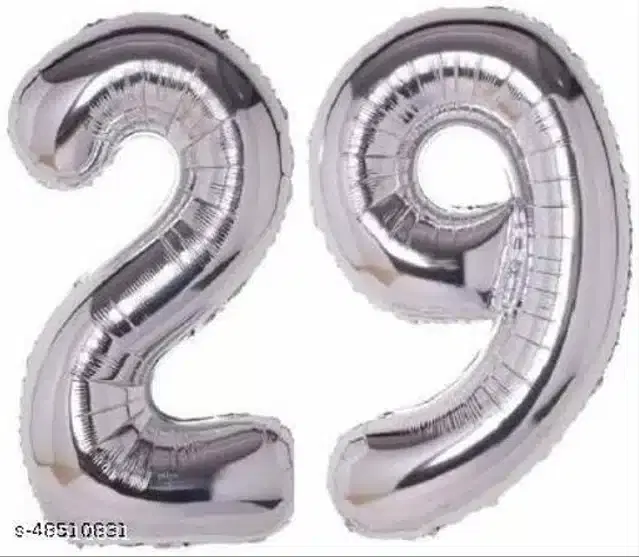 Number Foil Balloon, Assorted, Pack of 1