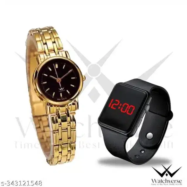 Analog Watch for Women (Multicolor)