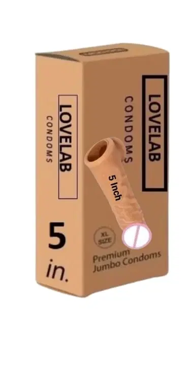 Lovelab Reusable Condom for Men, Beige, Pack of 1