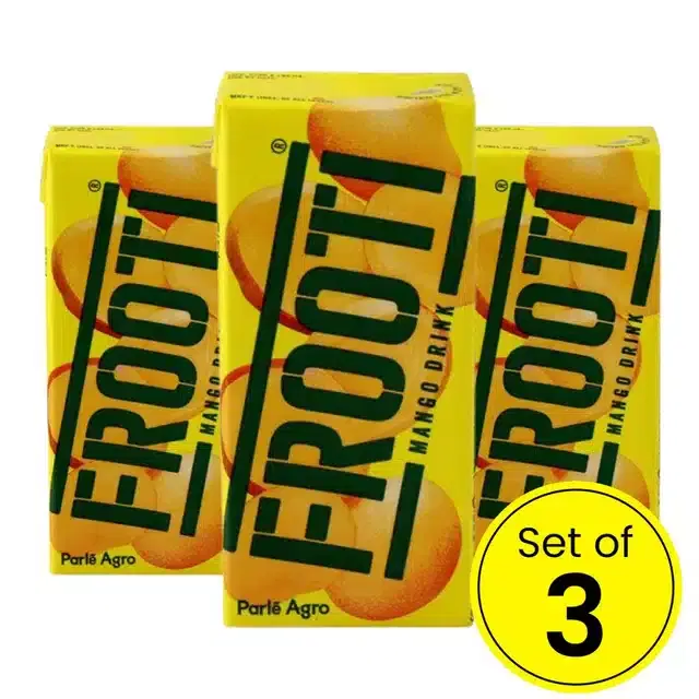 Frooti 150 ml Tetra Pack (Set of 3)