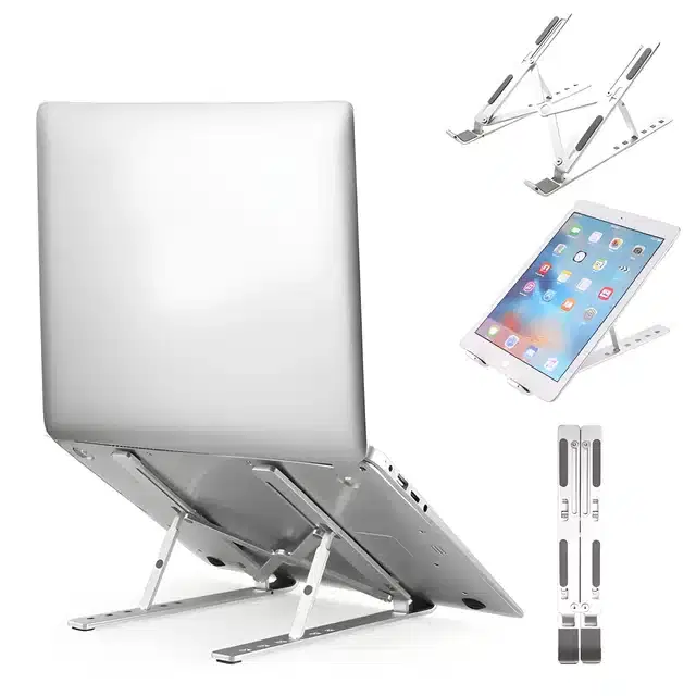 Anti Slip Portable Tabletop Stand for Mobile & Tabs, Multicolor