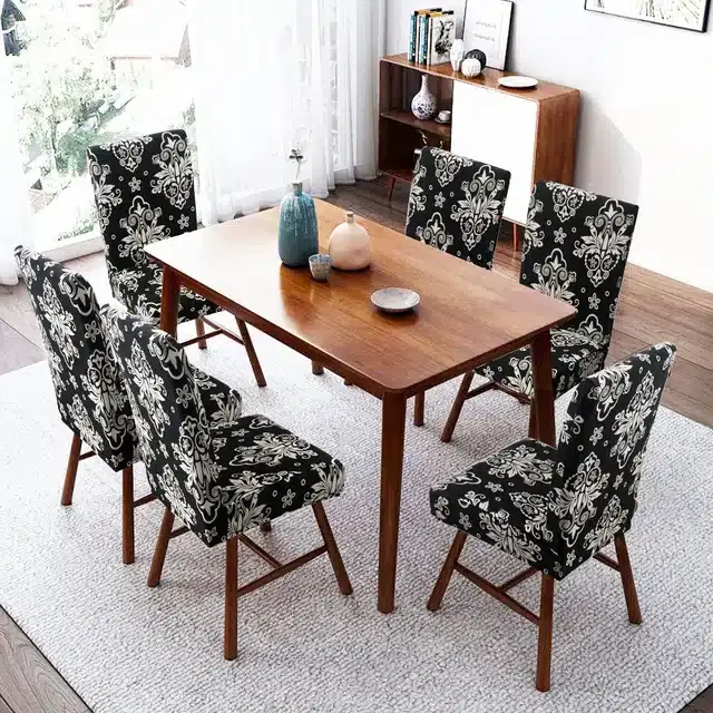 Polycotton Chair Cover, Multicolor, Pack of 6