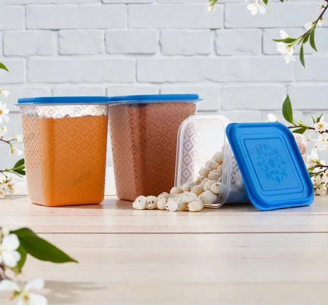 Storage Coaintanre For Kitchen ,Blue (1000ML) ,Pack OF 6