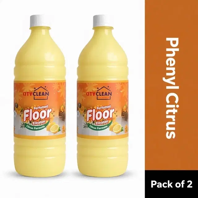 CityClean Phenyl Citrus 2X500 ml (Pack of 2)