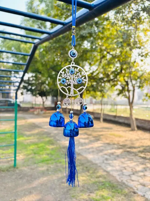 Evil eye 3 bells Wind Chime