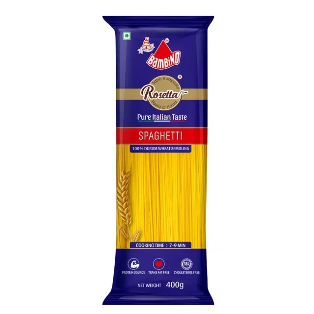 Bambino Rosetta Spaghetti - 100% Durum Wheat Semolina 400 g