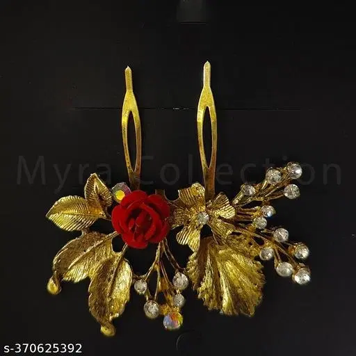 Hair Bun Extension for Women (Gold)