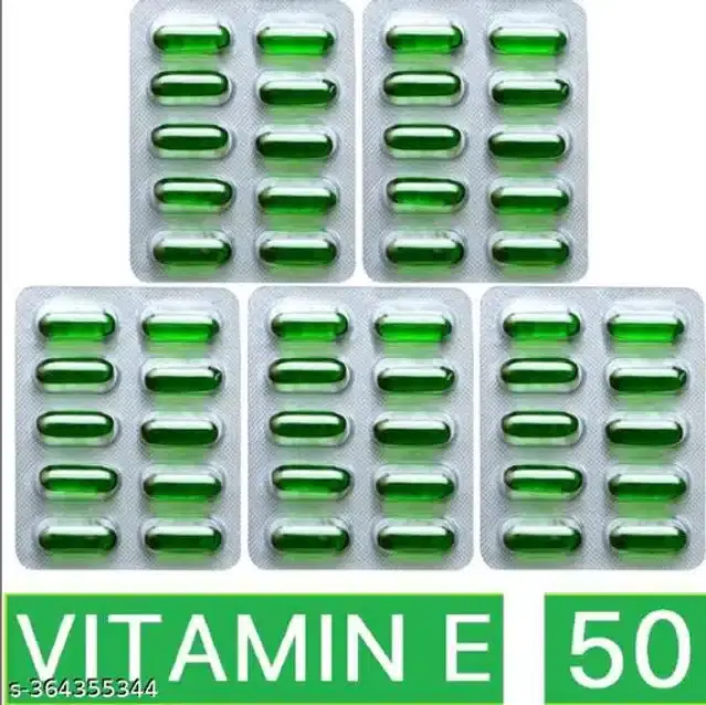 Vitamin E 400 Softgel Capsules, Pack of 50