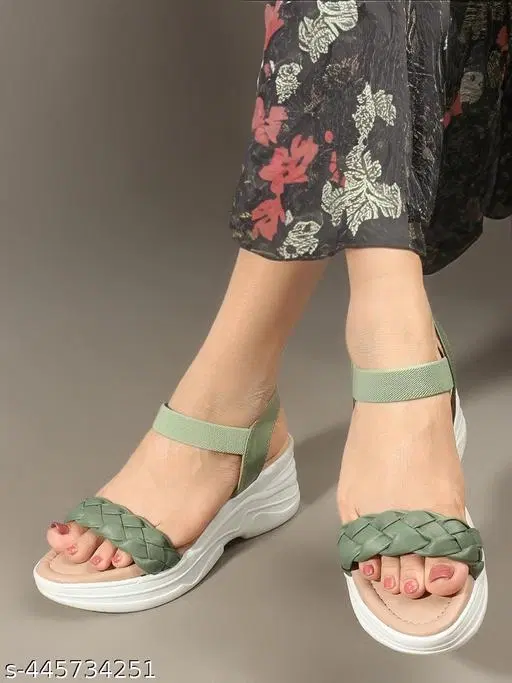 Heels for Women, Green (3)