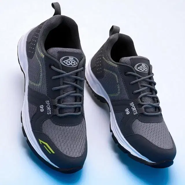 EVA Sports Shoes for Men (Black, 6)