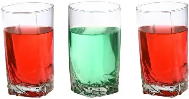 Liquor cum Cocktail Glasses, Transparent, 300 ml, Pack of 3