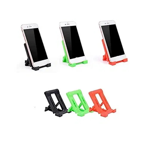 Foldable Mobile Holder Stand Adjustable for Table,  Pack of 3 DV