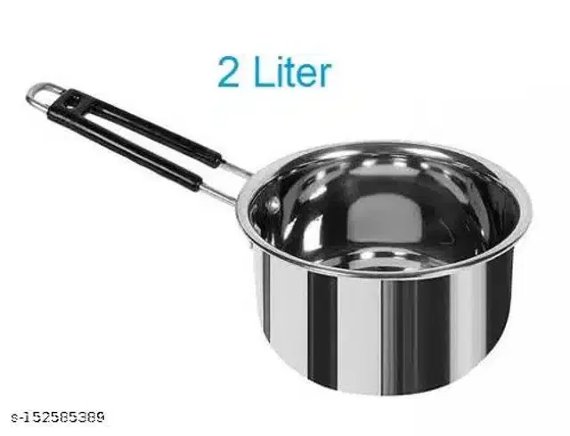 Stainless Steel Sauce Pan, Silver, 2000 ml