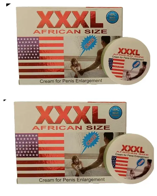XXXL African Size Cream, 20 g, Pack of 2