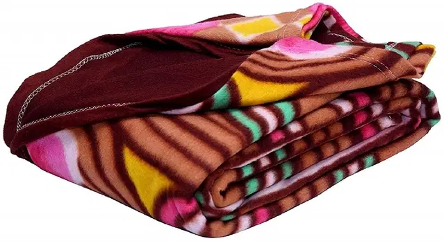Fleece Blanket, Multicolour, 60x90 Inches