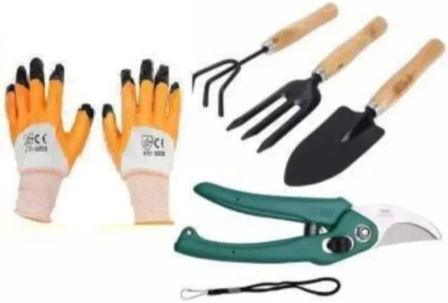 Gardening Tools Set, Multicolor, Set of 5
