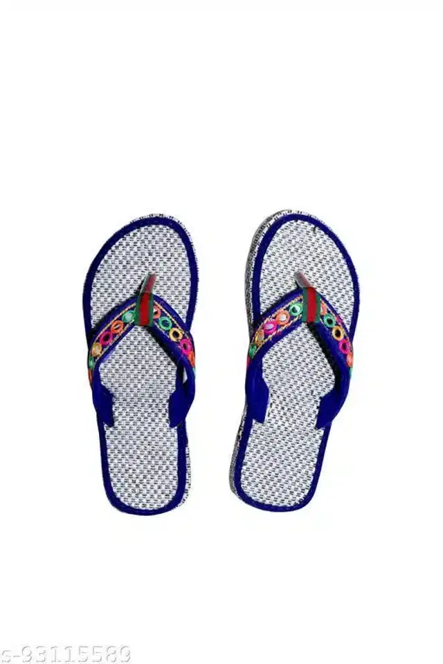 Slippers for Women (Blue, 5)