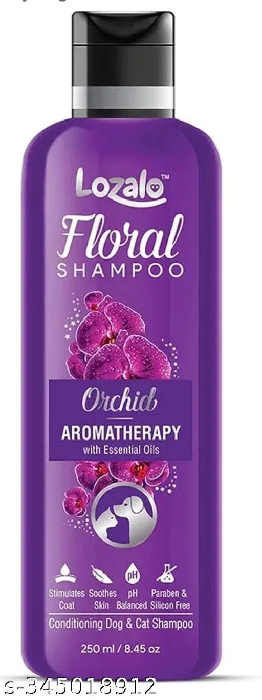 LOZALO FLORAL SHAMPOO For Cat & Dog (250ML),Pack Of 1