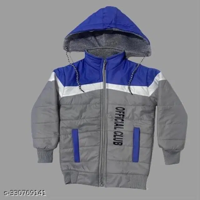 Polyester Jacket for Boys (Multicolor, 0-2 Months)