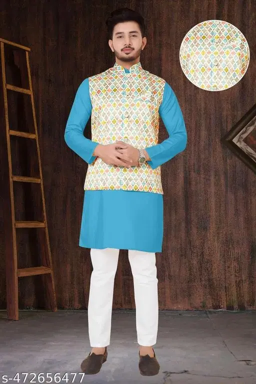 Solid Koti Set for Men (M)