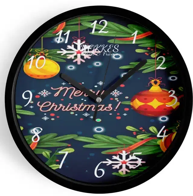 Christmas Analog Watch for Home, Multicolor, 7 Inches