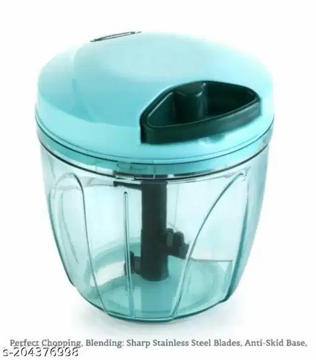 Manual Chopper for Kitchen, Green, 900 ml