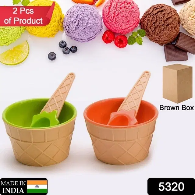 Icecream bowl set 2pc _ 5320