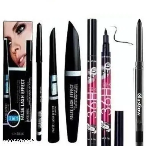 3 In 1 With Eyeliner And 1kajal