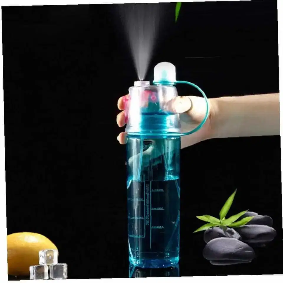 Shopeleven Design New B Portable Mist Spray Water Bottle, Assorted 600 ml