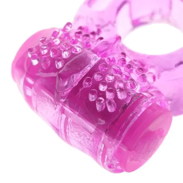 Penis Vibrator Ring for Men, Pink