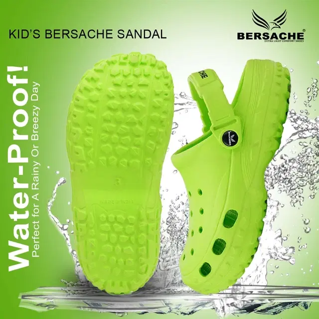 Clogs For Kids, Green (5C)