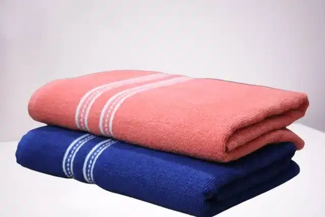 Bath Towel, 27x54 inches, Pack of 2, Multicolor