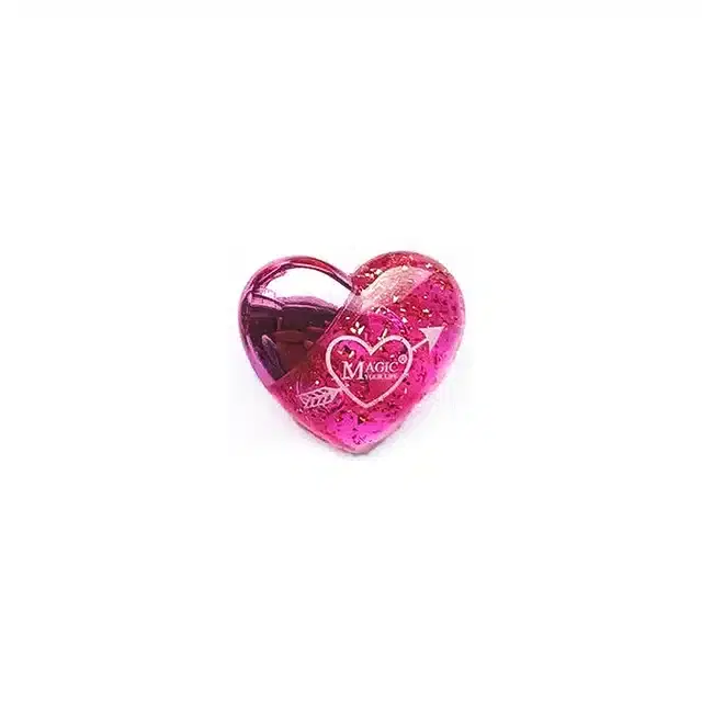 Heart Shaped Liquid Lip Gloss for Women, Multicolor