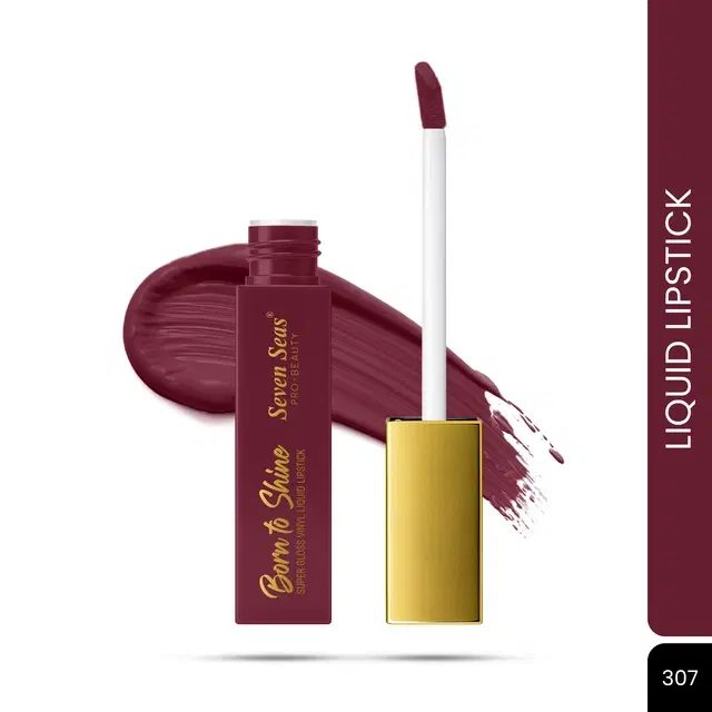 Seven Seas Liquid Lipstick for Women, Rose Rush (4.5ml)