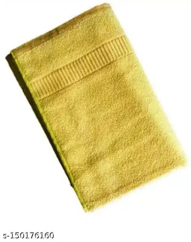 Cotton Bathing Towel, Yellow