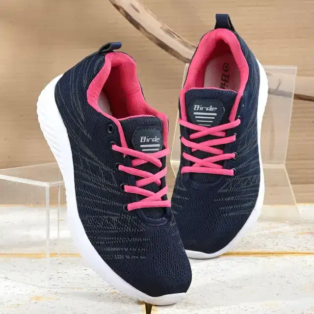 Sports Shoe for Women & Girls (Navy Blue, 4)