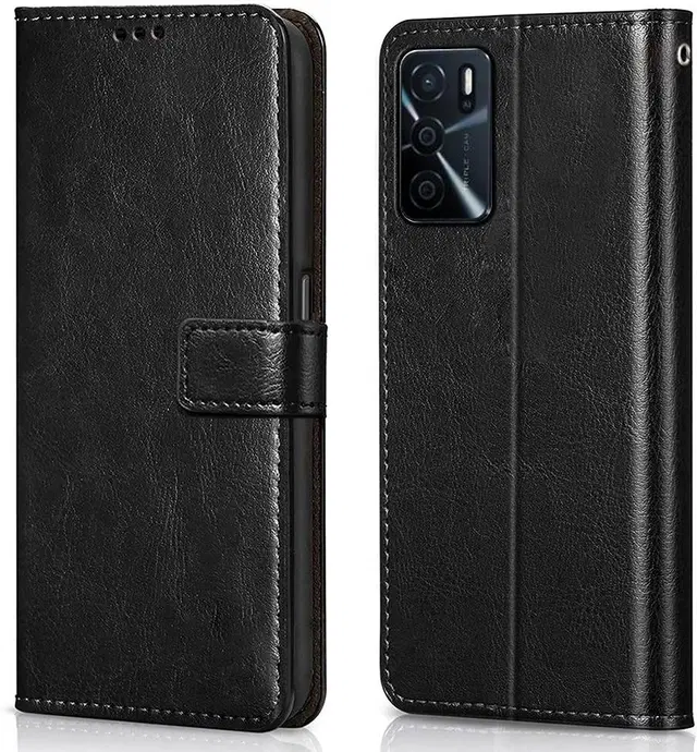 Flip Mobile Cover for Oppo A16, Multicolor