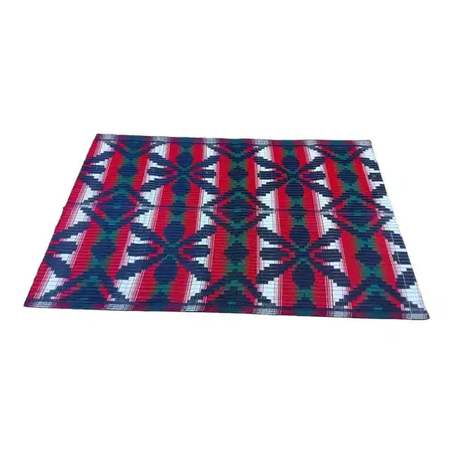 Plastic Floor Chatai, Assorted, 4x6 feet