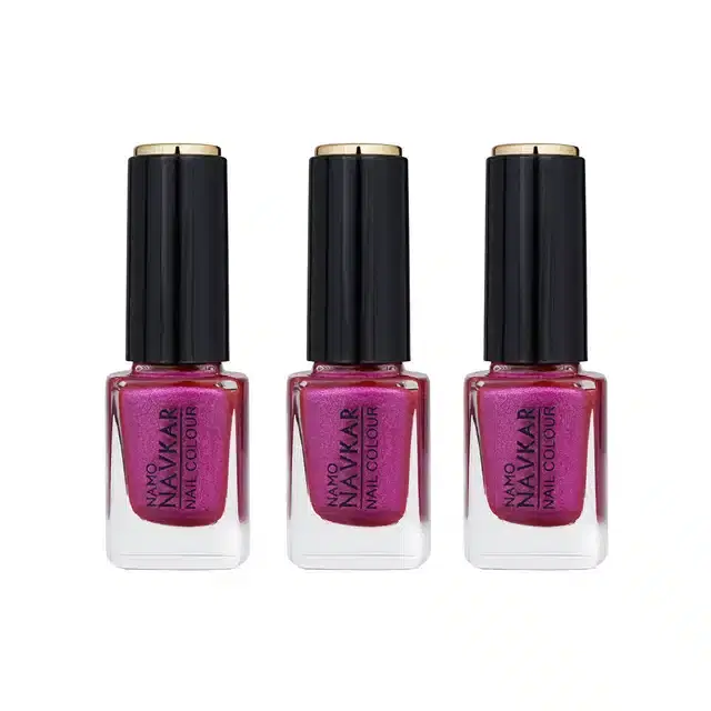 Nail Polish for Women, Pink, Pack of 3
