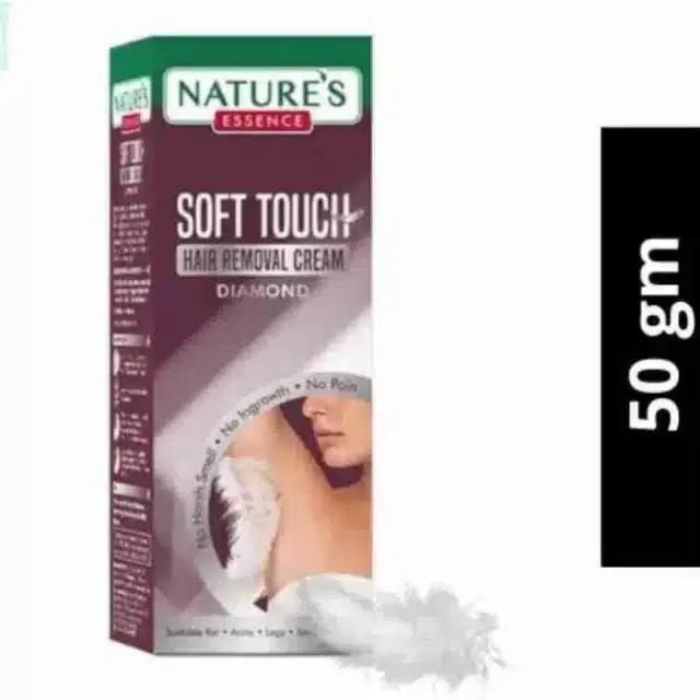 Nature's Soft Touch Hair Removal Cream, 50 g