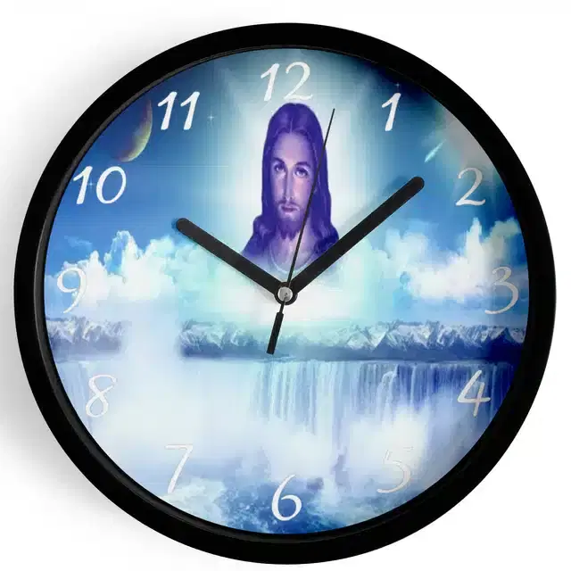 Analog Wall Clock, Multicolor, 7 inches