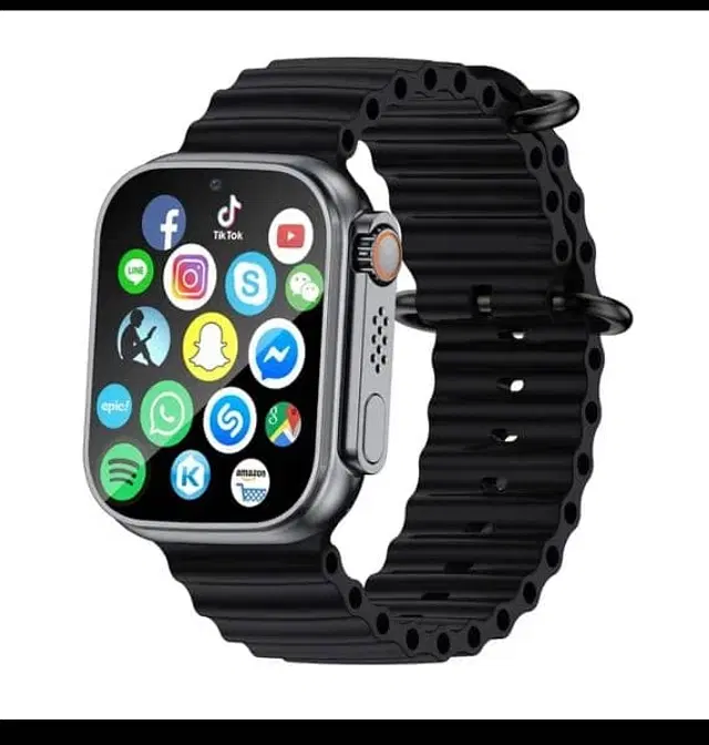 Smartwatch for Men & Women, Black