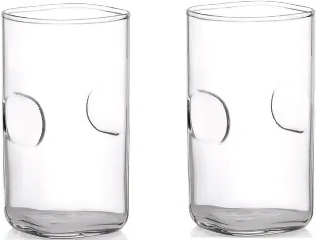 Liquor cum Cocktail Glasses, Transparent, 300 ml, Pack of 2