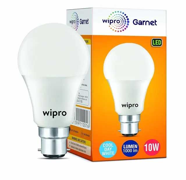 Wipro 10W B22 Led Bulb, White