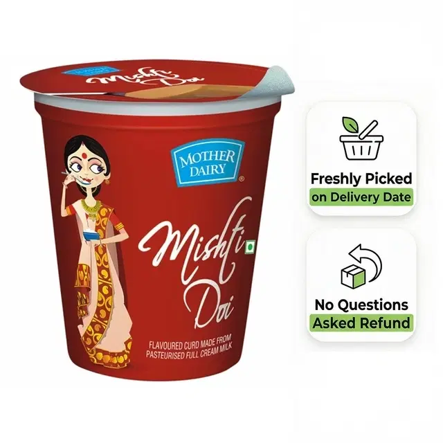 Mother Dairy Misthi Doi 400 g (Cup)